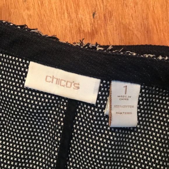 Chico’s navy blue jacket - Picture 4 of 7